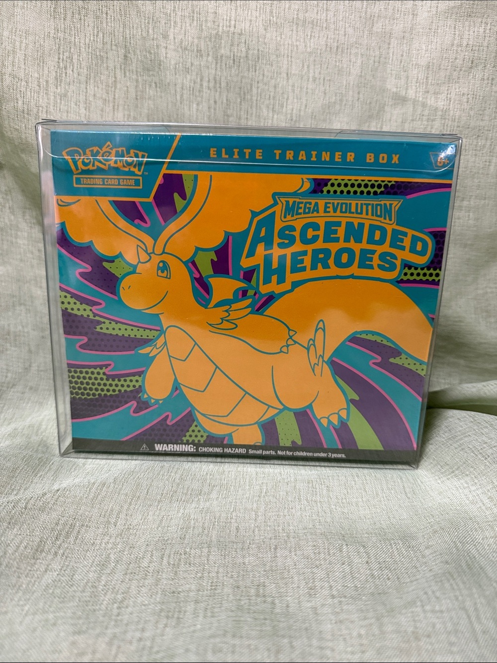 Pokémon Mega Evolution Ascended Heroes ETB -SEALED NEW IN BOX w/protective case!